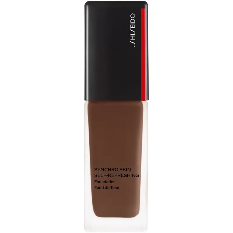 Shiseido Synchro Skin Self-Refreshing Foundation Advanced dolgoobstojen tekoči puder SPF 30 odtenek 560 Obsidian 30 ml