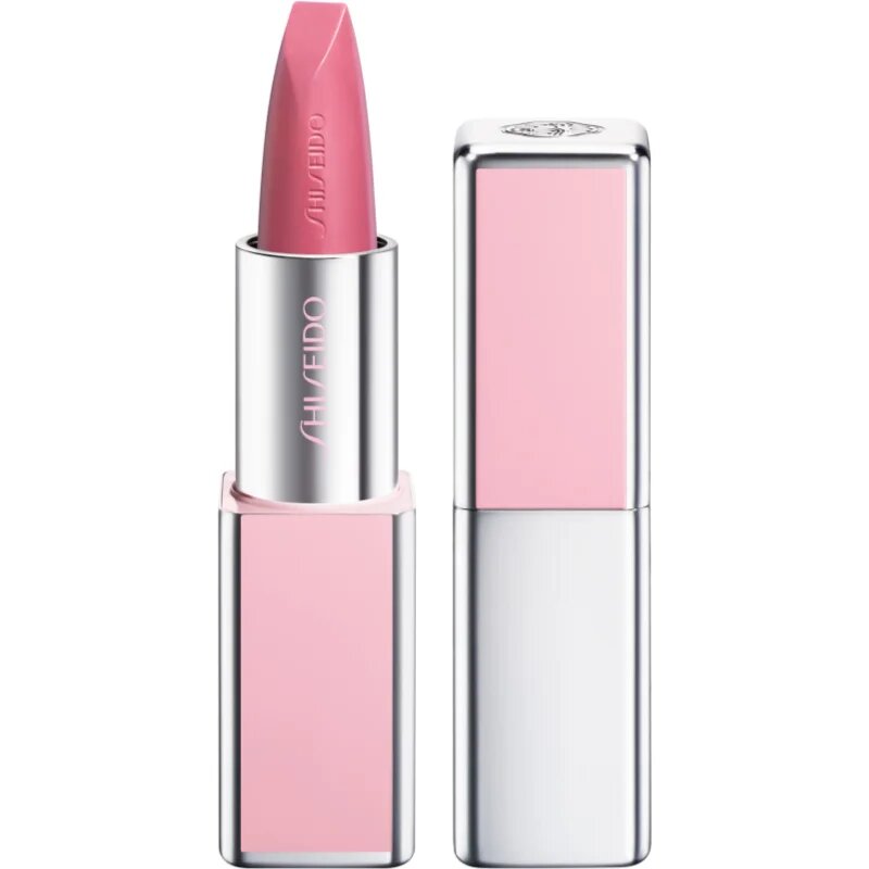 Shiseido Technosatin Pink satenasta šminka odtenek 01 Perfect Pink 3.3 g