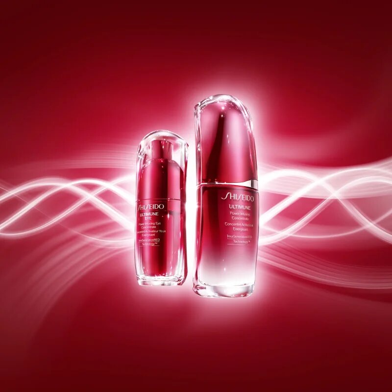 Shiseido Ultimune Eye Power Infusing Eye Concentrate serum za oči za kompleksno nego proti gubam 15 ml