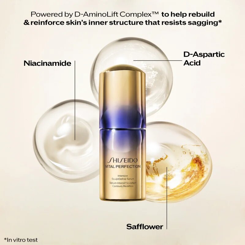 Shiseido Vital Perfection Intensive SculptDefine Serum lifting serum za učvrstitev kontur obraza 40 ml