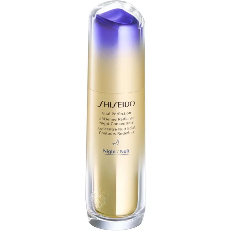Shiseido Vital Perfection LiftDefine Radiance Night Concentrate nočni serum z učinkom liftinga 40 ml