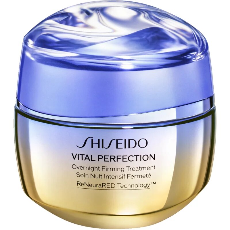 Shiseido Vital Perfection Overnight Firming Advanced Treatment nočna lifting in učvrstitvena krema 50 ml