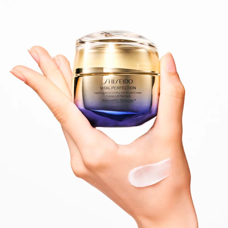 Shiseido Vital Perfection Uplifting and Firming Advanced Cream intenzivna učvrstitvena dnevna in nočna krema nadomestno polnilo 50 ml