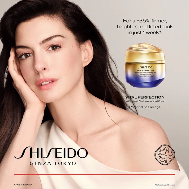 Shiseido Vital Perfection Uplifting and Firming Advanced Cream Soft lahka učvrstitvena krema za dan in noč nadomestno polnilo 50 ml