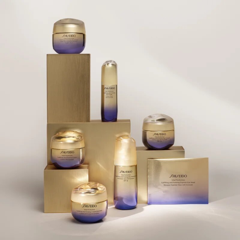 Shiseido Vital Perfection Uplifting & Firming Express Eye Mask lifting in učvrstitvena maska za predel okoli oči 12 kos
