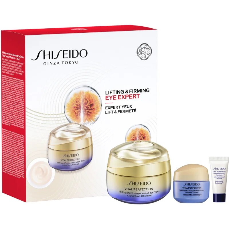 Shiseido Vital Perfection Uplifting & Firming Eye Cream darilni set za ženske