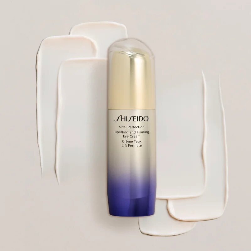 Shiseido Vital Perfection Uplifting & Firming Eye Cream krema za učvrstitev kože okoli oči proti gubam 15 ml