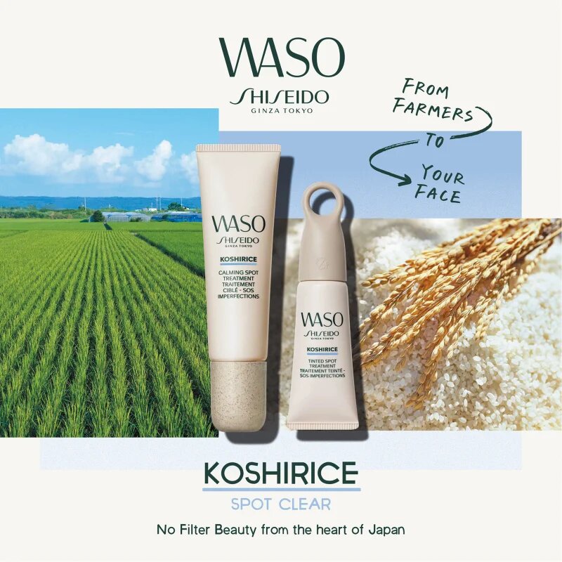 Shiseido Waso Koshirice korektor za obraz odtenek Subtle Peach 8 ml