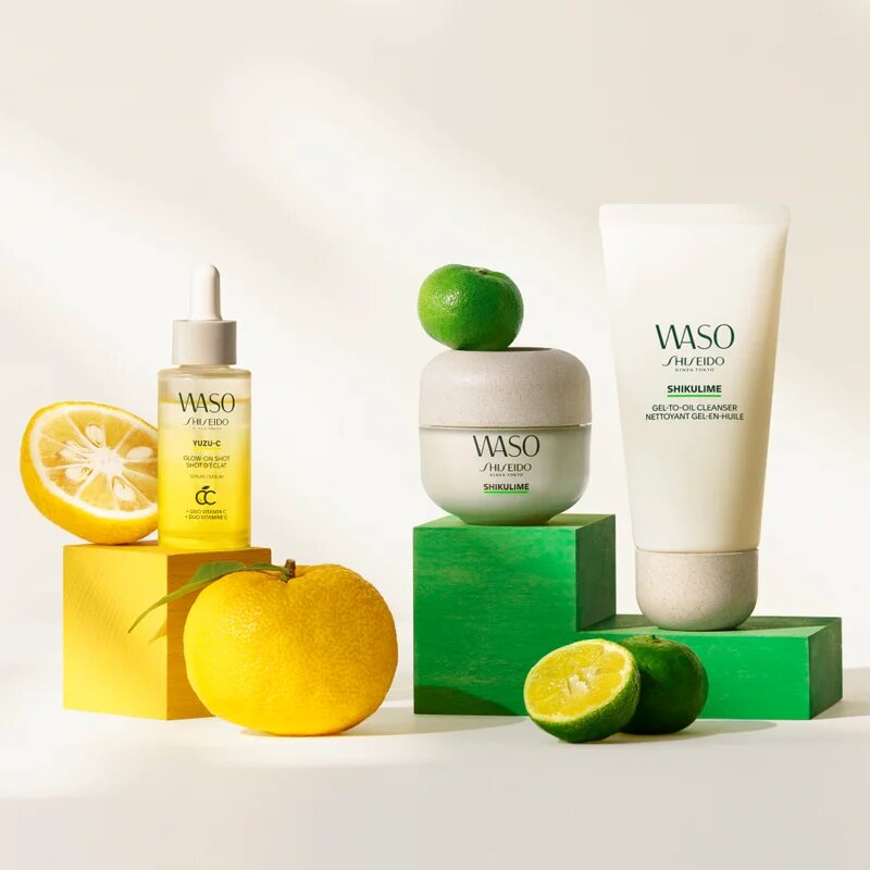 Shiseido Waso Yuzu-C posvetlitveni serum za obraz z vitaminom C 28 ml