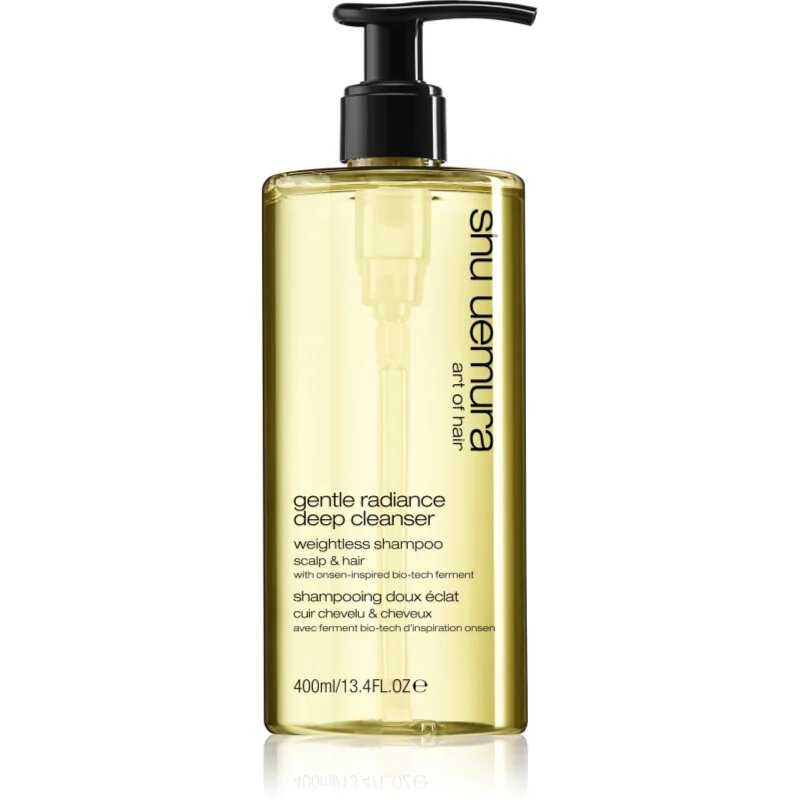Shu Uemura Deep Cleanser Gentle Radiance nežni čistilni šampon za zdrave in lepe lase 400 ml