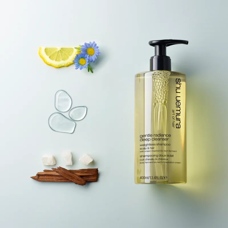 Shu Uemura Deep Cleanser Gentle Radiance nežni čistilni šampon za zdrave in lepe lase 400 ml