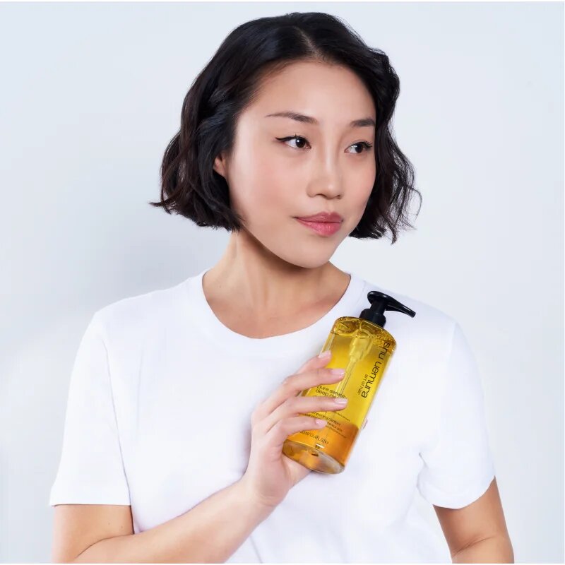 Shu Uemura Deep Cleanser Pure Serenity globinsko čistilni šampon za mastne lase in lasišče 400 ml