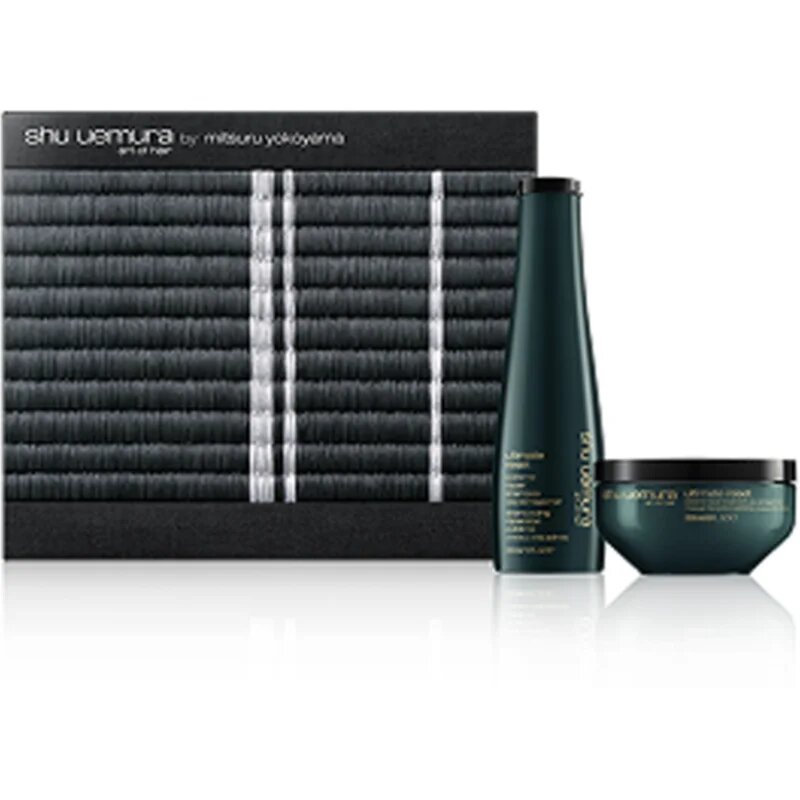 Shu Uemura Ultimate Reset darilni set za suhe poškodovane kemično obdelane lase