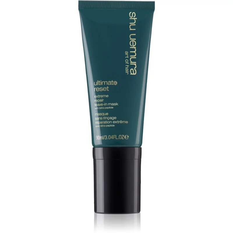 Shu Uemura Ultimate Reset Extreme repair leave-in mask obnovitvena maska brez spiranja za poškodovane lase 90 ml