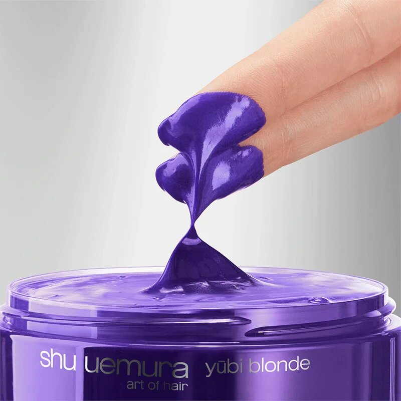 Shu Uemura Yūbi Blonde maska za nevtralizacijo rumenih odtenkov 200 ml