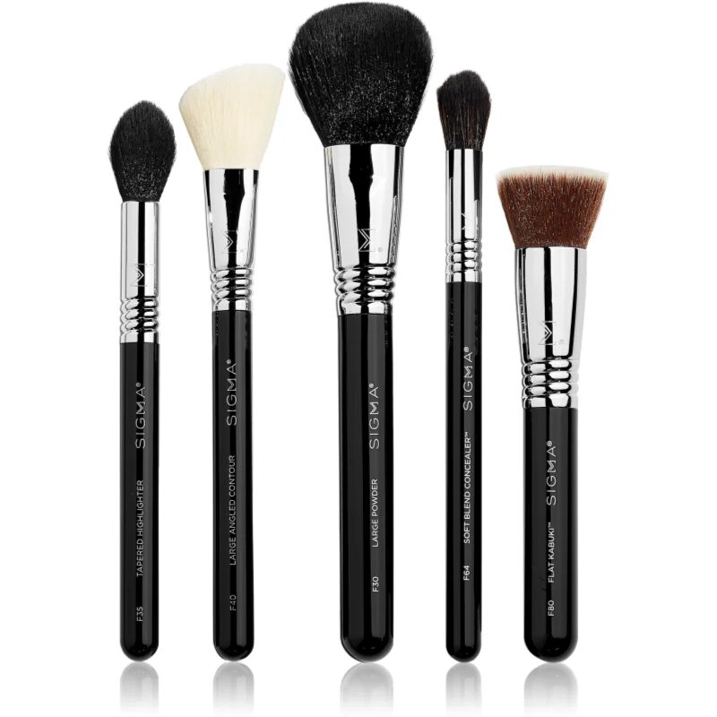 Sigma Beauty Brush Collection set čopičev 5 kos