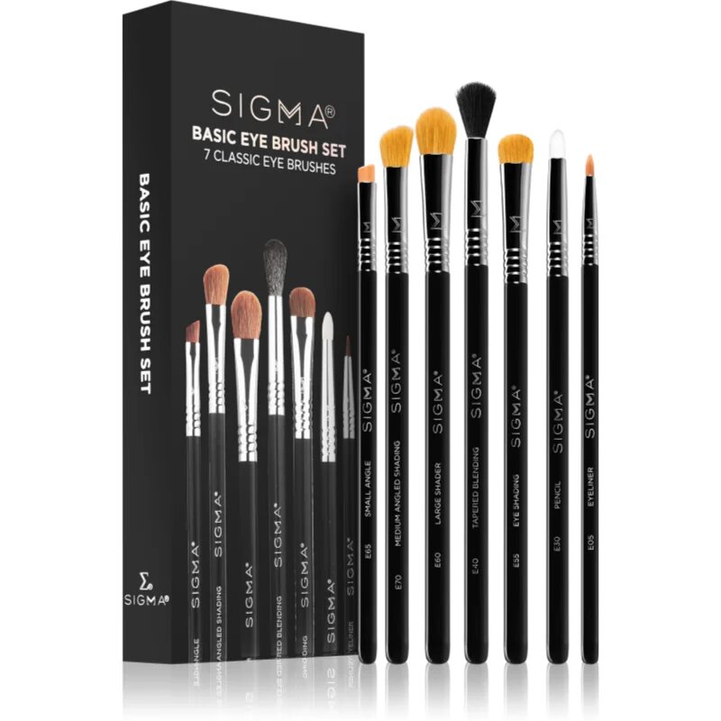 Sigma Beauty Brush Set Basic Eye set čopičev za oči
