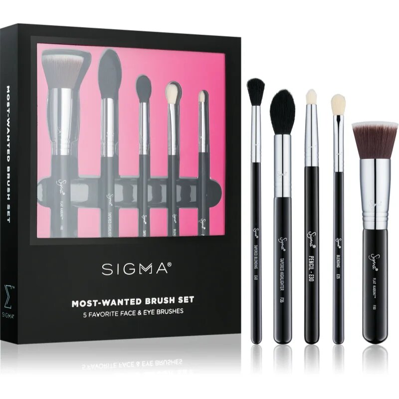 Sigma Beauty Brush Set Most-wanted set čopičev za obraz