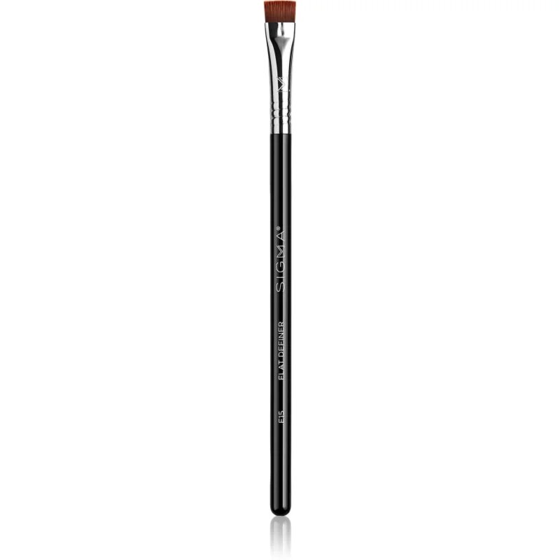 Sigma Beauty Eyes E15 ploščat čopič za detajle 1 kos