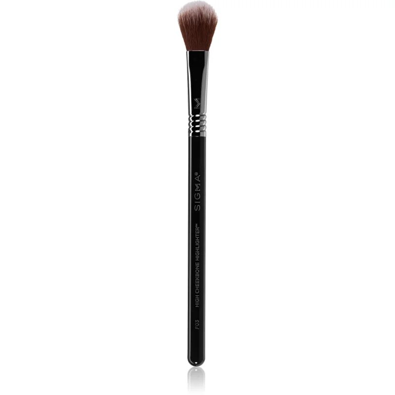 Sigma Beauty Face F03 High Cheekbone Highlighter™ Brush čopič za osvetljevalec 1 kos