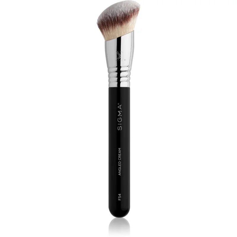 Sigma Beauty Face F54 Angled Cream čopič za tekoči puder 1 kos