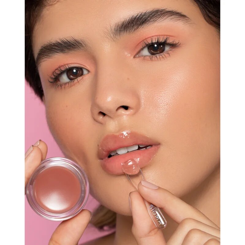 Sigma Beauty Hydro Melt Lip Mask vlažilna maska za ustnice s hialuronsko kislino odtenek Hush 9.6 g