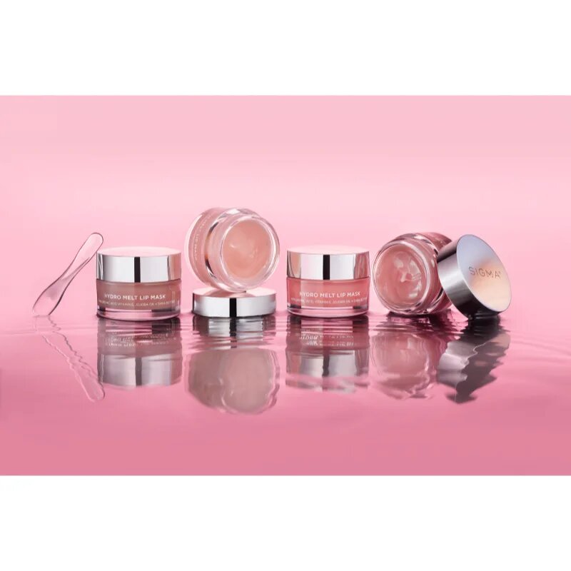 Sigma Beauty Hydro Melt Lip Mask vlažilna maska za ustnice s hialuronsko kislino odtenek Hush 9.6 g