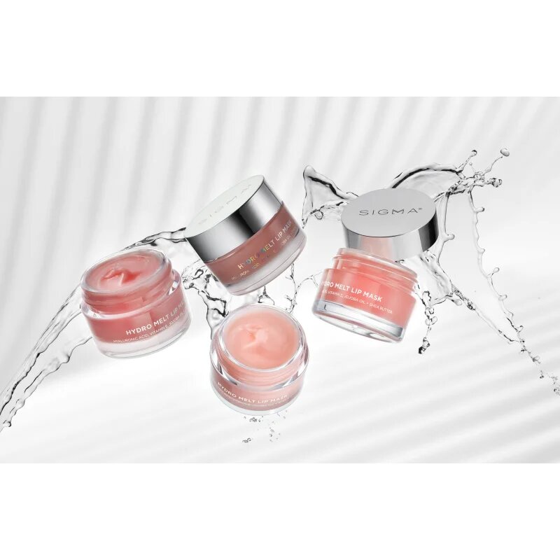 Sigma Beauty Hydro Melt Lip Mask vlažilna maska za ustnice s hialuronsko kislino odtenek Hush 9.6 g