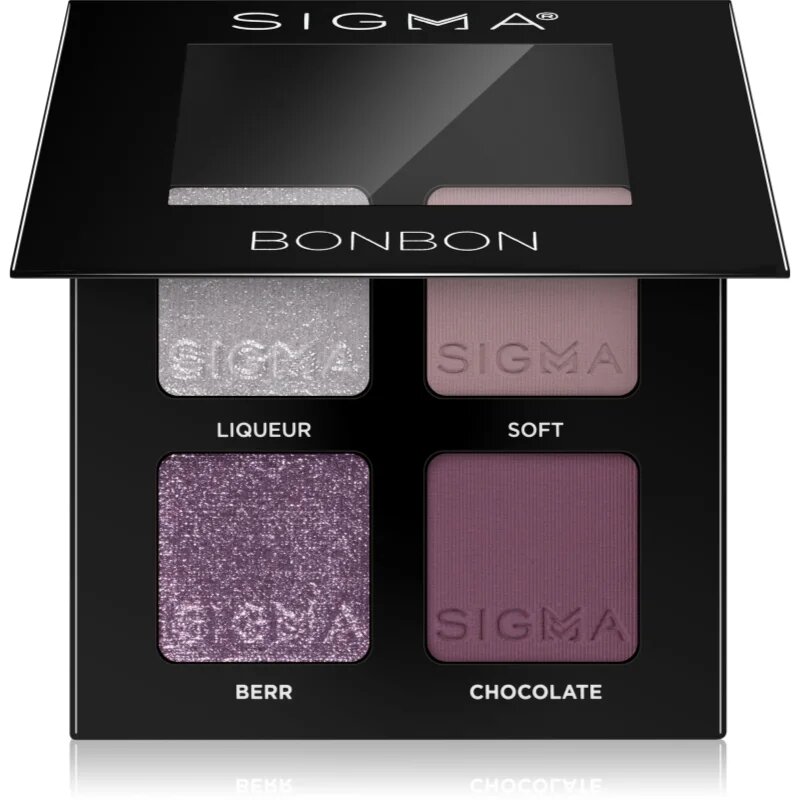 Sigma Beauty Quad paleta senčil za oči odtenek Bonbon 4 g