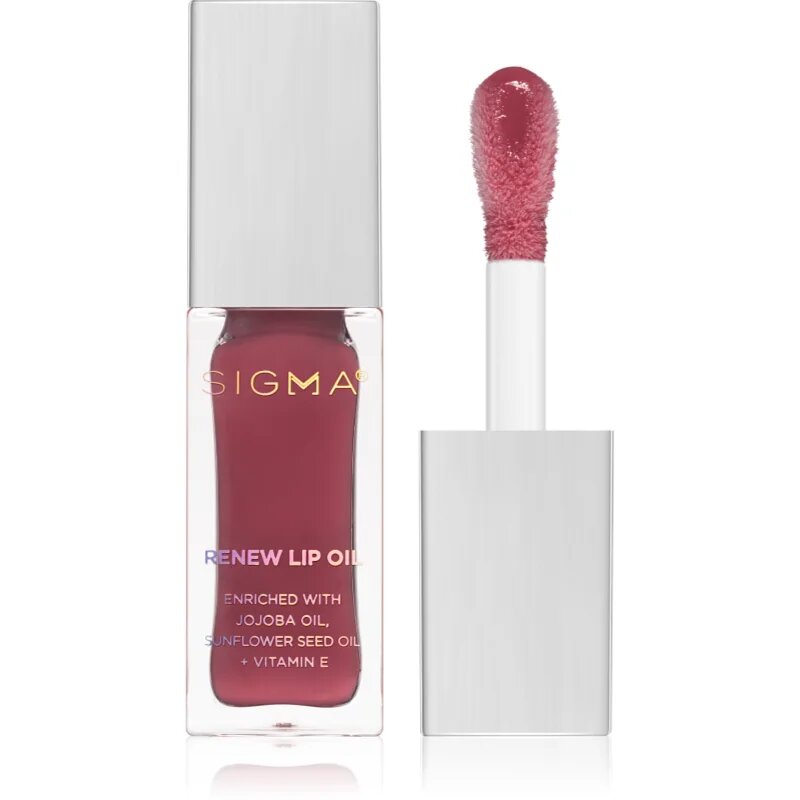 Sigma Beauty Renew Lip Oil olje za ustnice ki dodaja hidracijo in sijaj odtenek All Heart 52 g