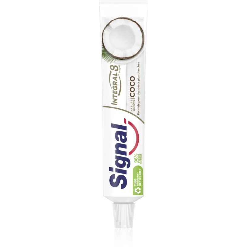 Signal Natural Elements Integral 8 Coco White zobna pasta Coco 75 ml
