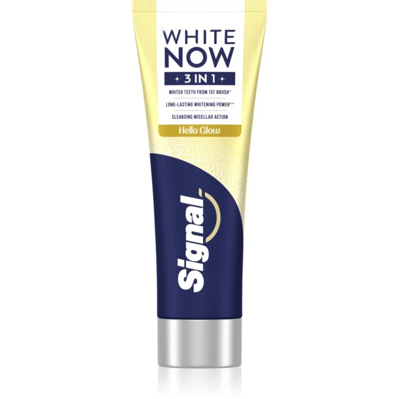 Signal White Now 3-in-1 Hello Glow zobna pasta 75 ml