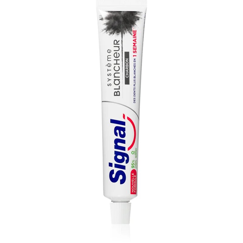 Signal White System Charcoal zobna pasta 75 ml