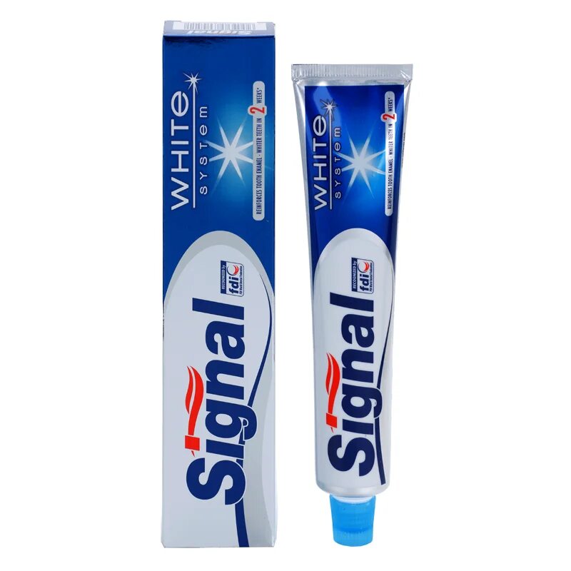 Signal White System zobna pasta z belilnim učinkom 75 ml