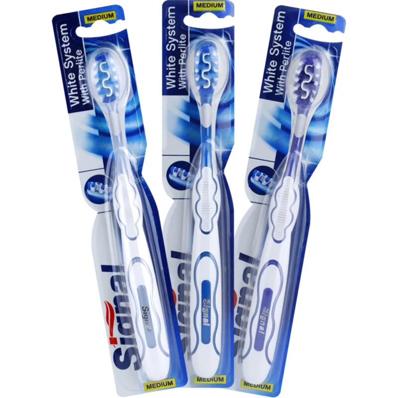 Signal White System zobna ščetka medium 1 kos