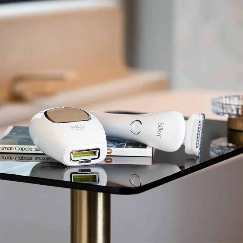 Silk'n Infinity Premium Smooth IPL epilator za telo obraz predel bikinija in pazduhe 500.000 pulses 1 kos