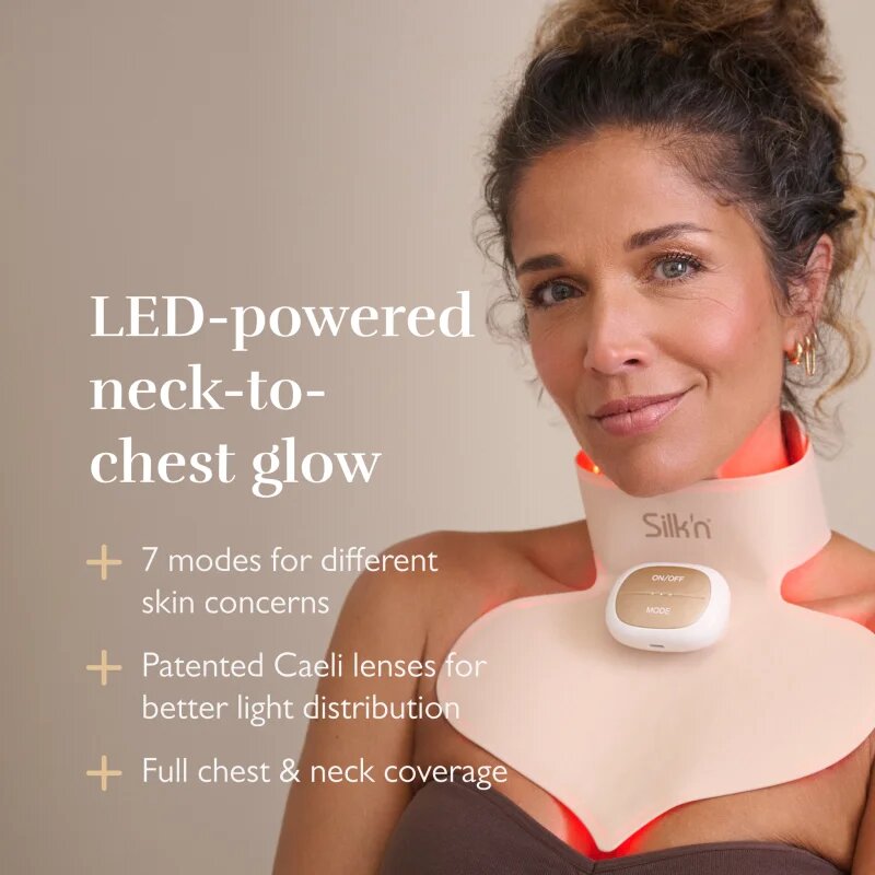 Silk'n LED Chest Mask PRO LED-maska za vrat in dekolte 1 kos