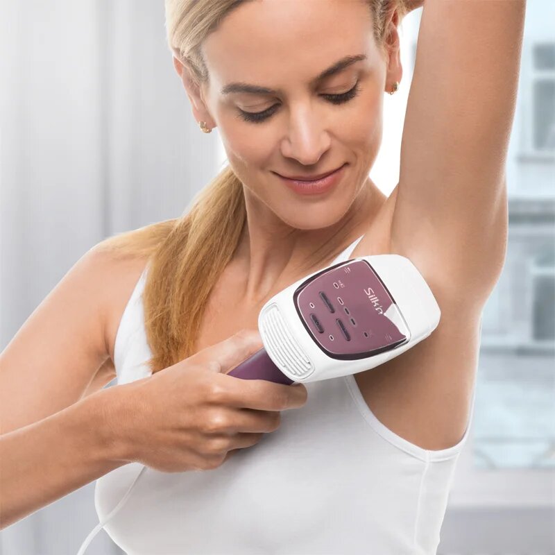 Silk'n SatinGlow IPL epilator za telo obraz predel bikinija in pazduhe 400.000 Pulses 1 kos
