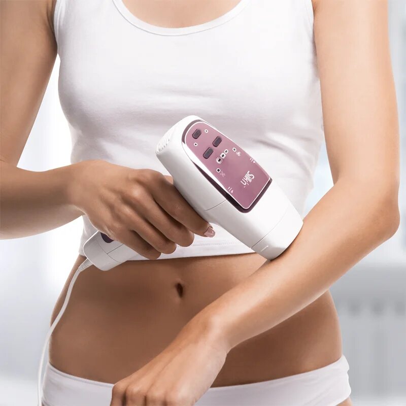 Silk'n SatinGlow IPL epilator za telo obraz predel bikinija in pazduhe 400.000 Pulses 1 kos