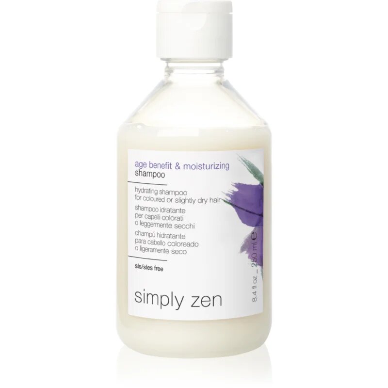 Simply Zen Age Benefit & Moisturizing vlažilni šampon za barvane lase 250 ml