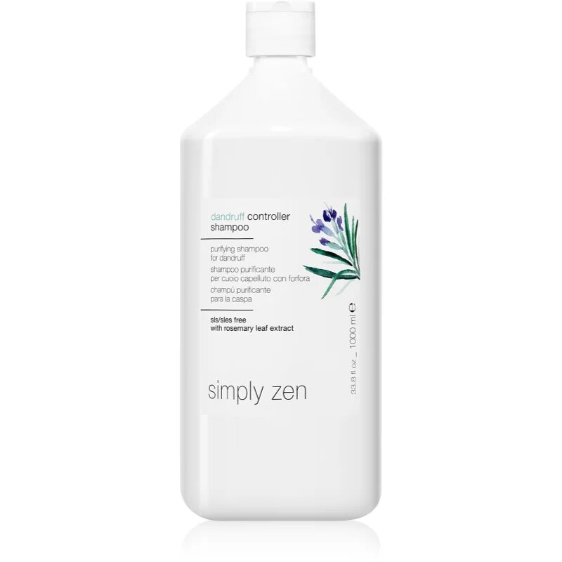 Simply Zen Dandruff Controller Shampoo čistilni šampon proti prhljaju 1000 ml