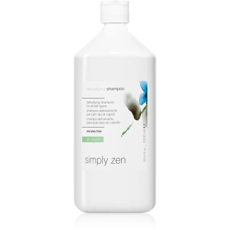 Simply Zen Detoxifying Shampoo čistilni razstrupljevalni šampon za vse tipe las 1000 ml
