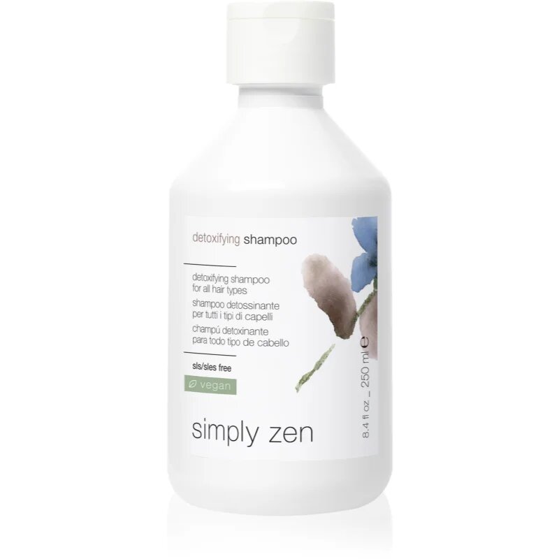 Simply Zen Detoxifying Shampoo čistilni razstrupljevalni šampon za vse tipe las 250 ml
