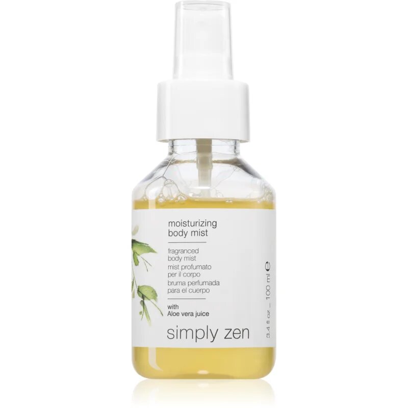 Simply Zen Sensorials Moisturizing Body Mist vlažilna meglica za telo aloe vera 100 ml