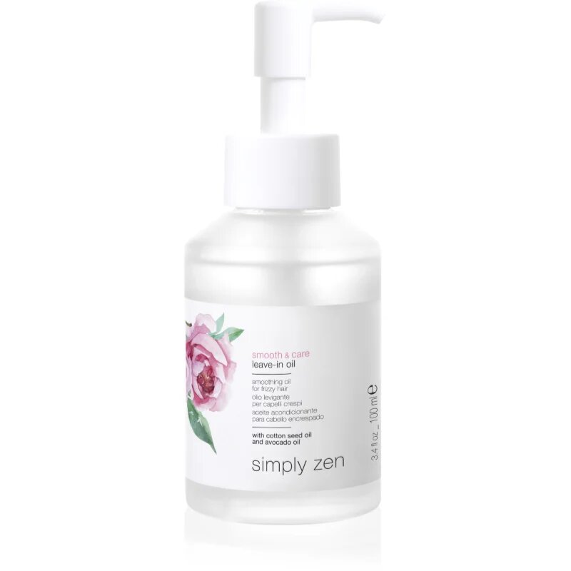 Simply Zen Smooth & Care Leave-in Oil gladilno olje proti krepastim lasem 100 ml