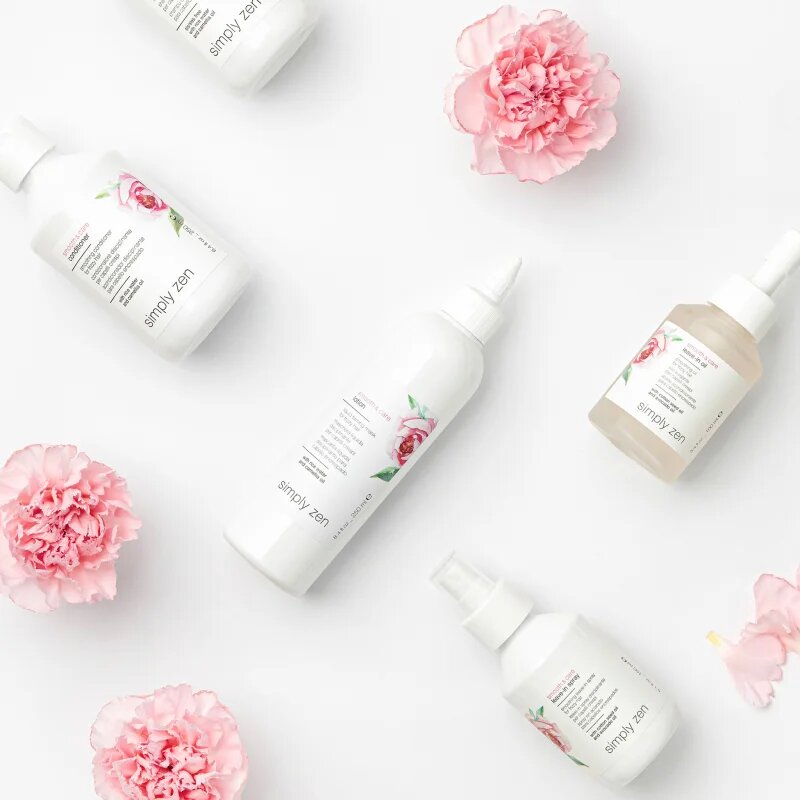 Simply Zen Smooth & Care Shampoo šampon za glajenje las proti krepastim lasem 1000 ml