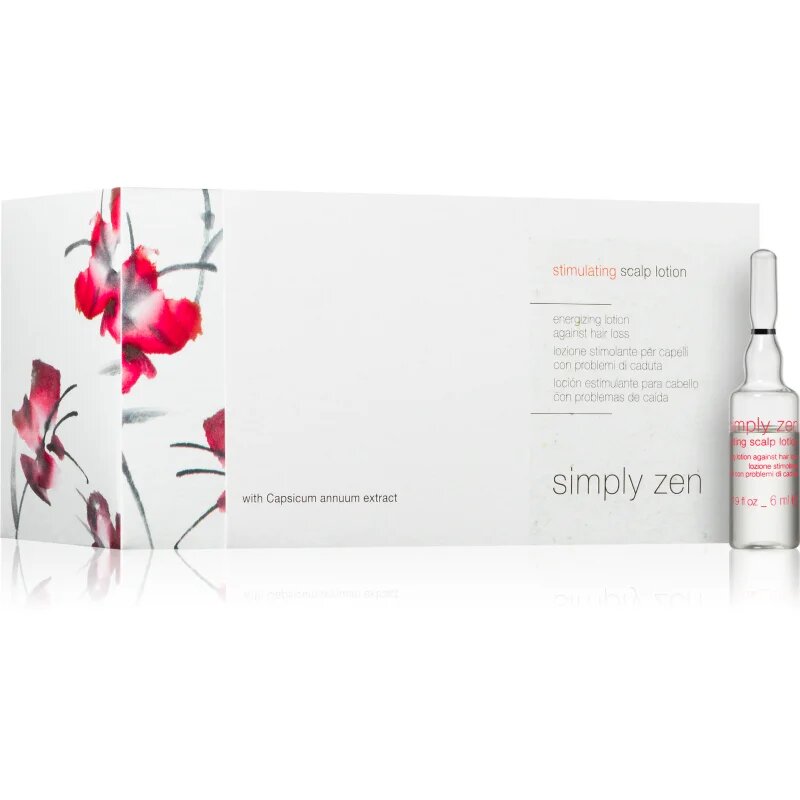 Simply Zen Stimulating Scalp Lotion mleko za lase proti izpadanju las 8x6 ml