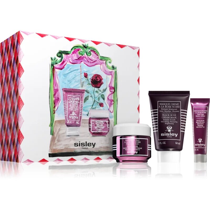 Sisley Black Rose Duo Luke Edward Hall Gift Set darilni set za pomladitev kože
