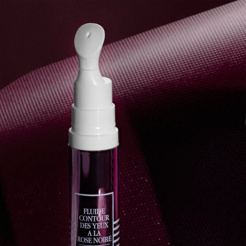 Sisley Black Rose Eye Contour Fluid posvetlitveni fluid proti gubam za predel okoli oči z revitalizacijskim učinkom 14 ml