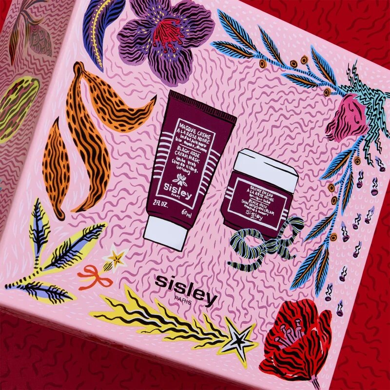 Sisley Black Rose Gift Set by Marie-Victoire de Bascher darilni set za sijoč videz limitirana edicija